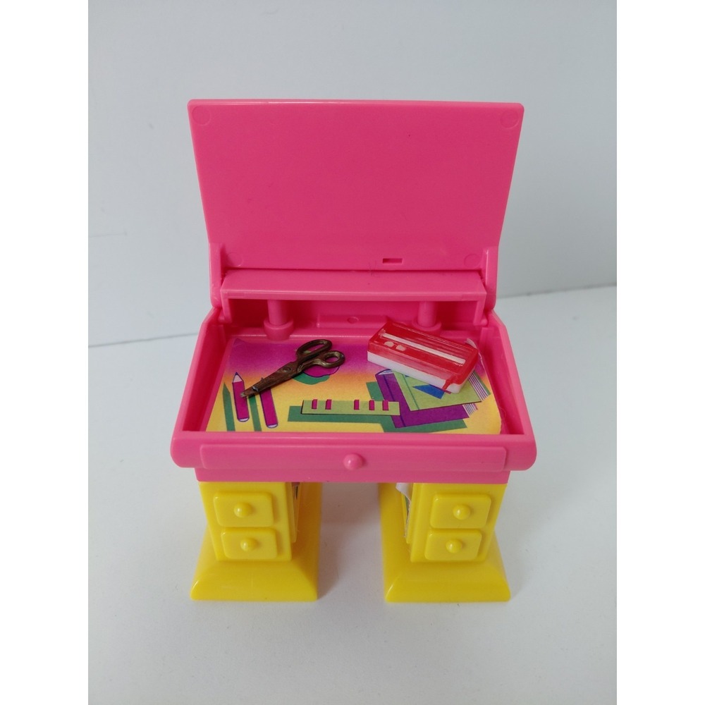 Vintage Kenner Wish World Kids FILE N SMILE DESK / ‎ KEYBOARD - 1987